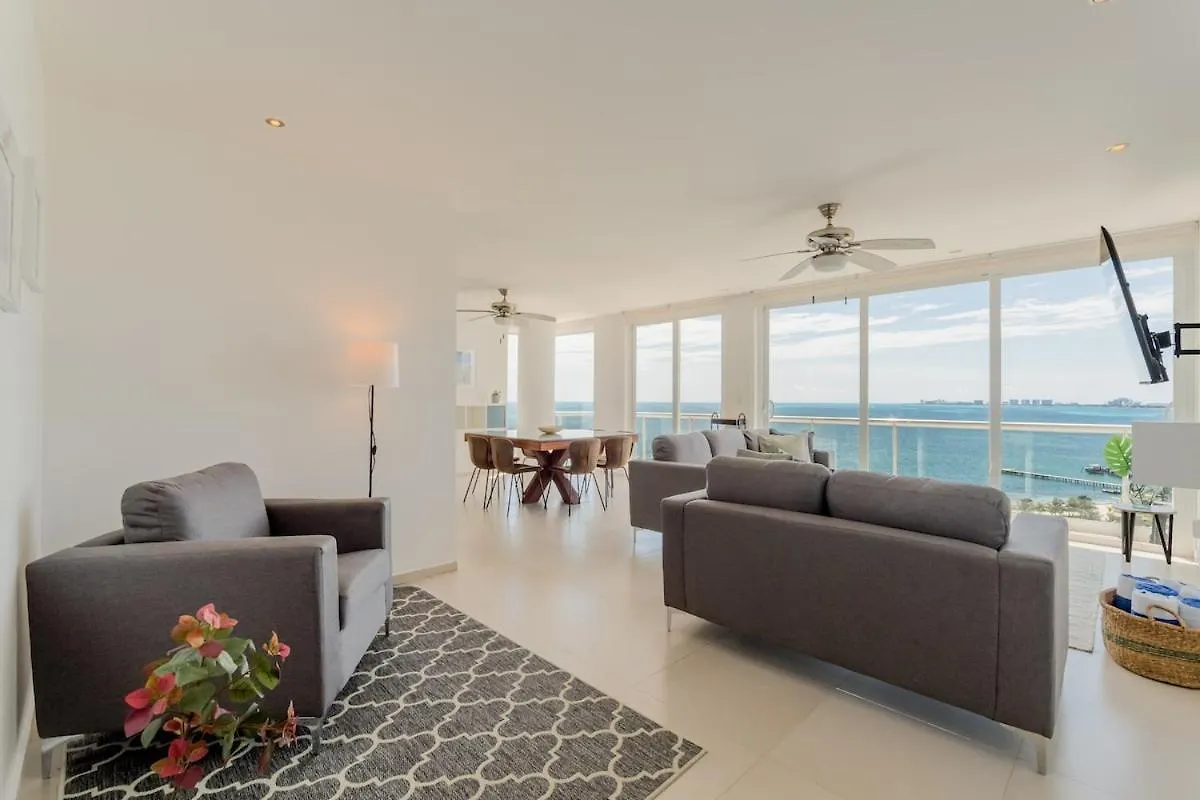 Seaslde Beachfront 4 Bdr By Casa Paraiso Cancún
