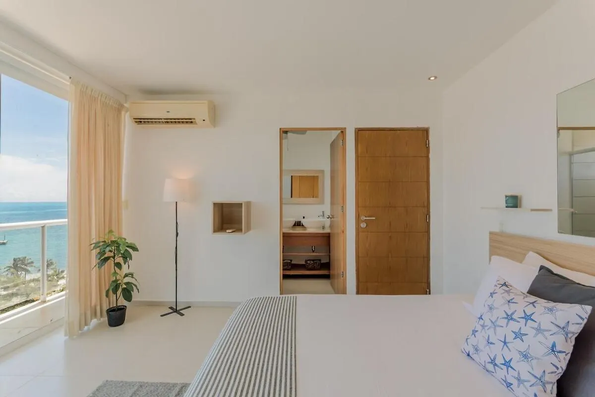 Seaslde Beachfront 4 Bdr By Casa Paraiso Cancun Apartment