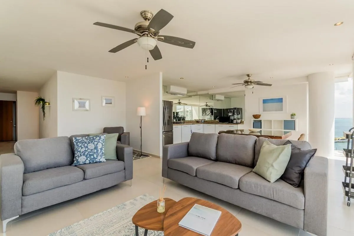 Apartment Seaslde Beachfront 4 Bdr By Casa Paraiso Cancun