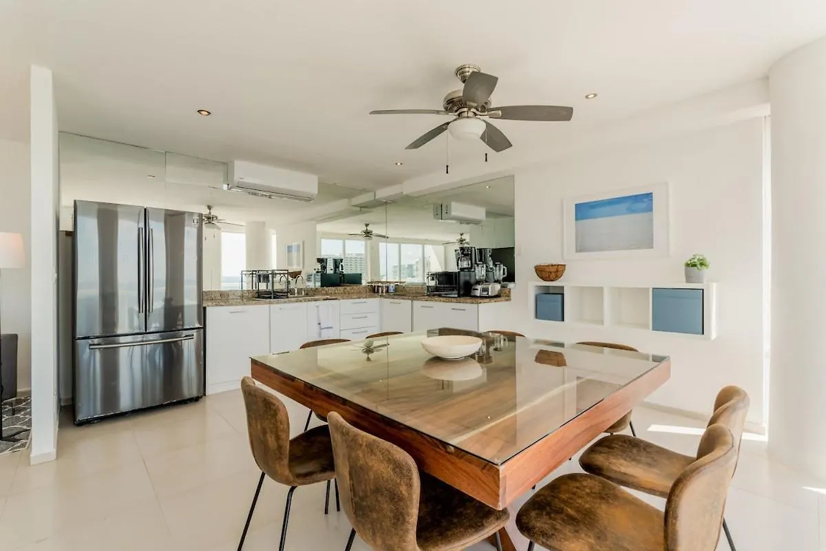 Apartment Seaslde Beachfront 4 Bdr By Casa Paraiso Cancun