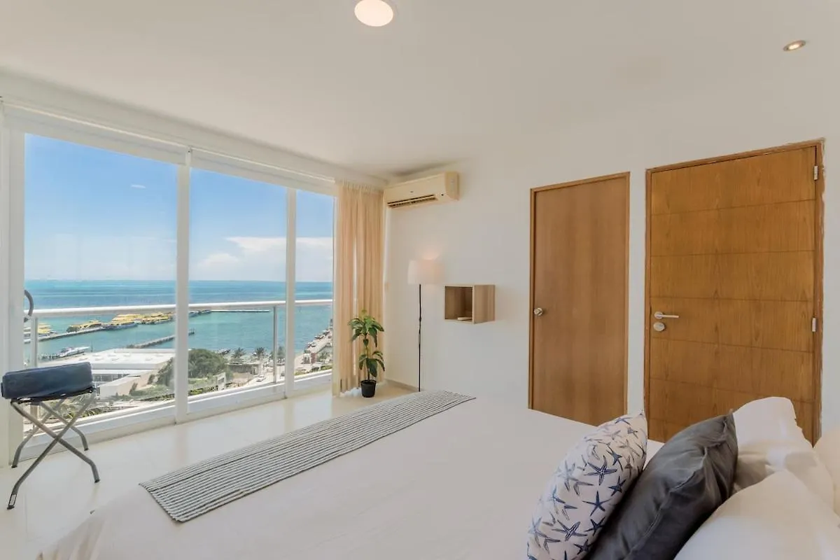 Seaslde Beachfront 4 Bdr By Casa Paraiso Cancun Apartment